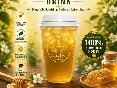 Go-Tea Premium Huji Honey Drink