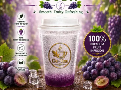 Go-Tea Grape Soda