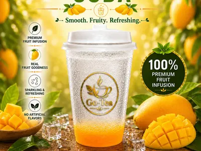 Go-Tea Mango Soda