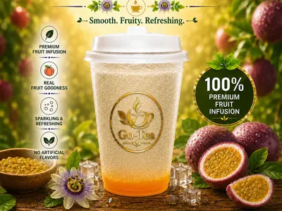 Go-Tea Passion Fruit Soda
