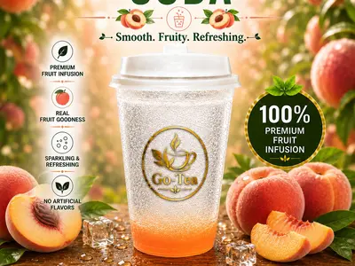 Go-Tea Peach Soda