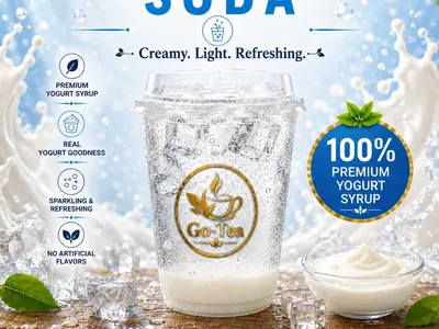 Go-Tea Yogurt Soda