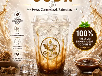 Go-Tea Brown Sugar Soda