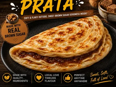 Go-Tea Brown Sugar Prata Toast